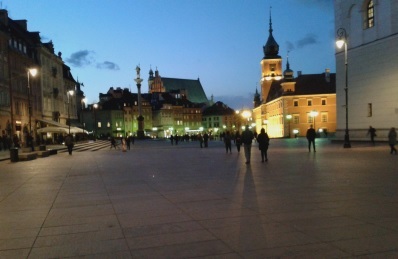 Nice pedestrian area, Poland